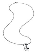 Pendente Breil Uomo Be Black in Acciaio TJ1926 - TJ1926